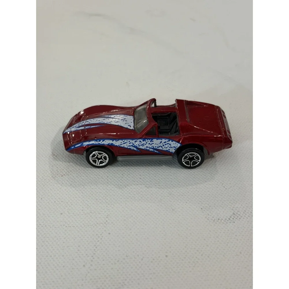 Vintage Matchbox 1979 Red Chevrolet T Top Corvette 1:64 Diecast Excellent
